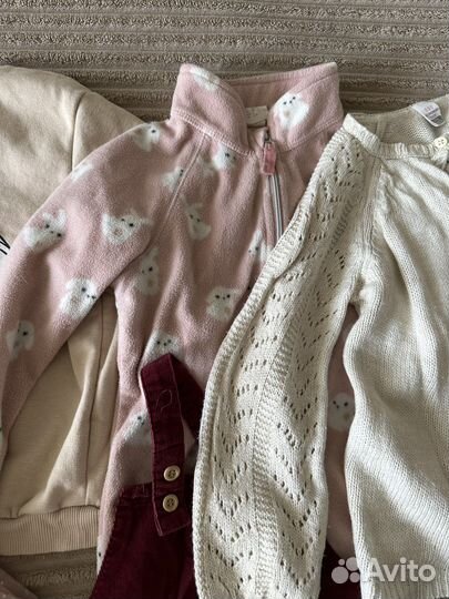 Вещи пакетом на девочку 98