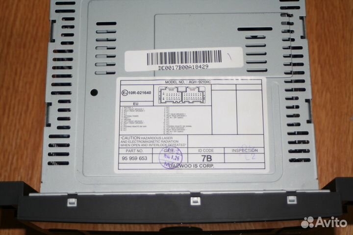 Магнитола Chevrolet Captiva Шевроле Каптива С100