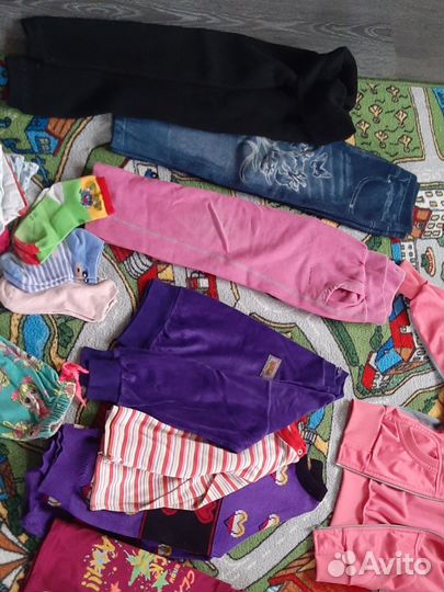 Вещи пакетом на девочку 6-7 лет