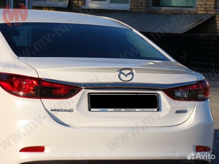Спойлер багажника Mazda 6 GJ 2012-2023