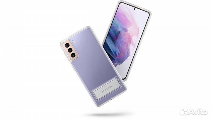 Оригинал Чехлы-Накладки для Samsung S21+ (2 вида