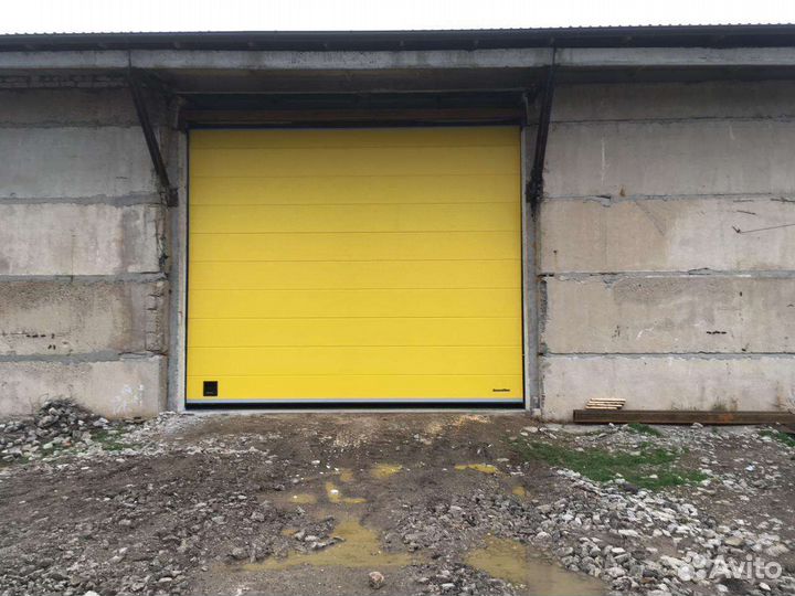 Ворота секционные промышленные 5200*5670