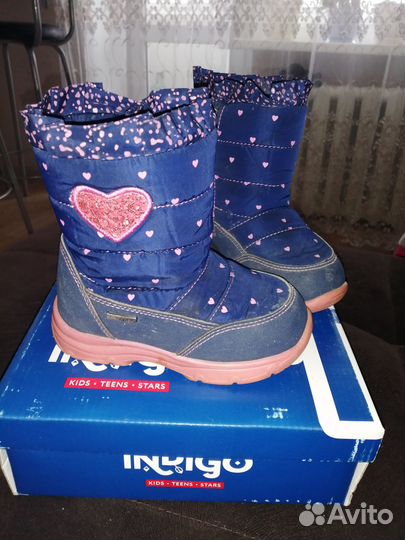 Сапоги зимние детские