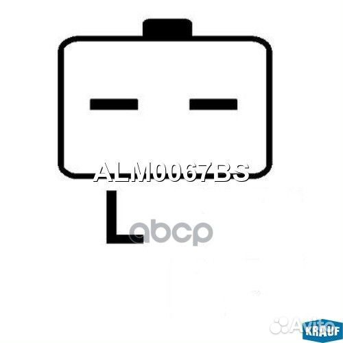 Генератор 12V 110A renault Logan 07- ALM0067BS