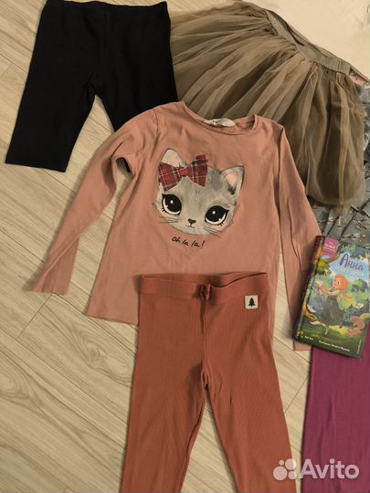 Детские вещи пакетом на девочку 122-128