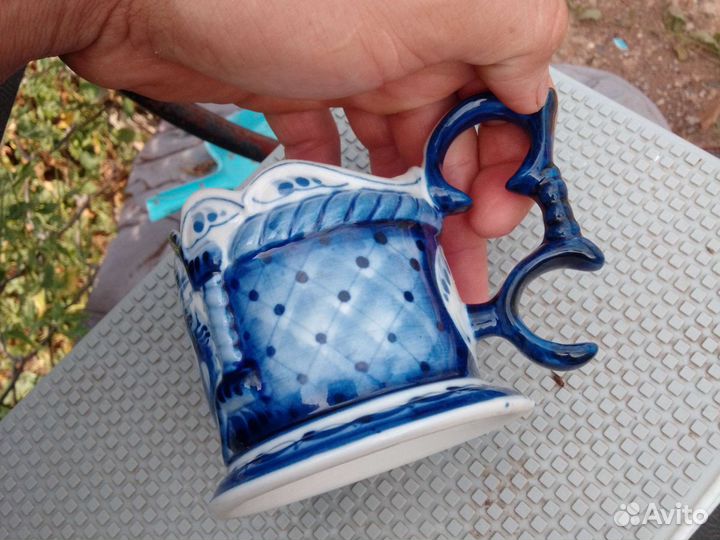 Подстаканник гжель