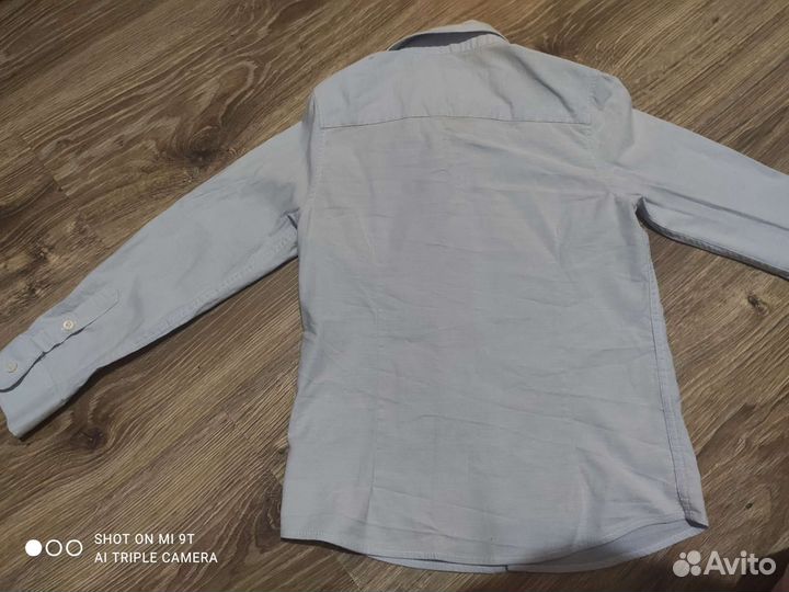 Рубашка zara для мальчика 122
