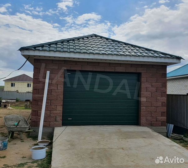 Гаражные секционные ворота