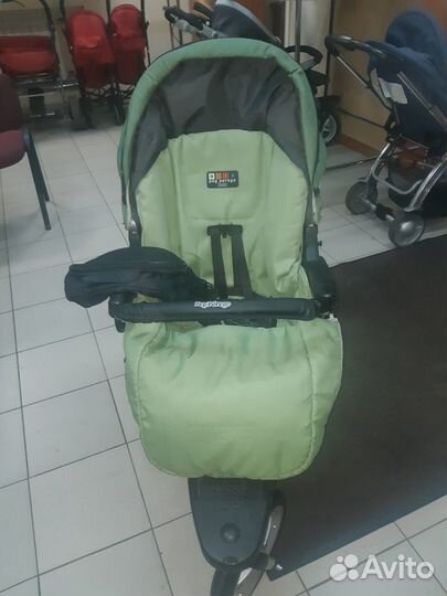 Коляска Gt3 зеленая