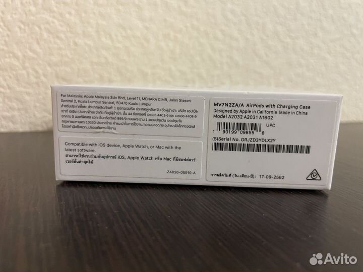 Apple airpods 2 бу