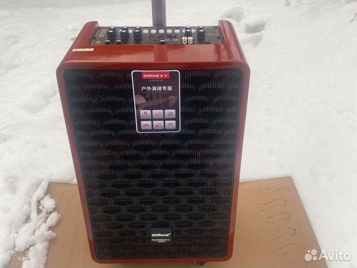 Портативная колонка караоке