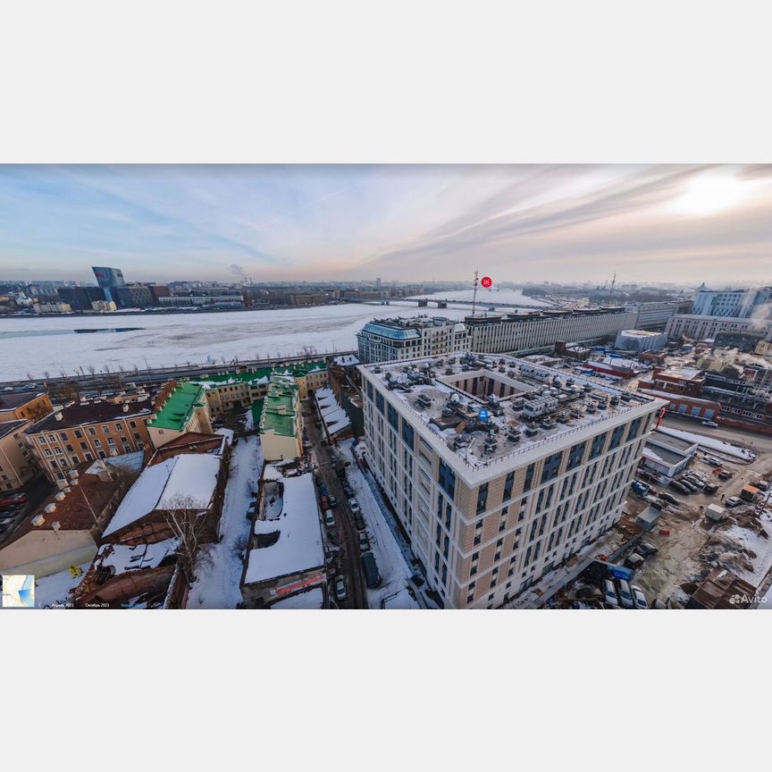 Апартаменты-студия, 35,6 м², 5/10 эт.
