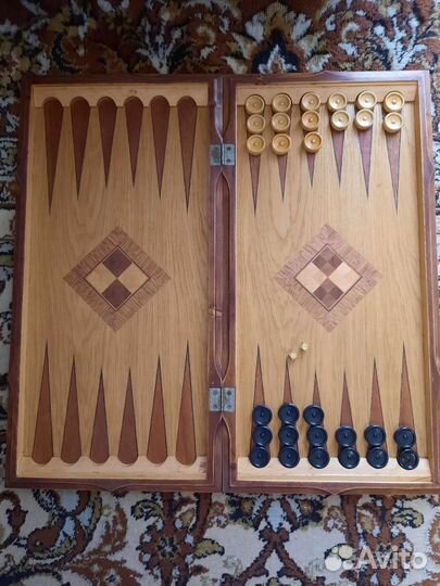 Шахматы шашки нарды 3 комплекта