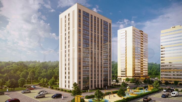 3-к. квартира, 70,5 м², 10/17 эт.