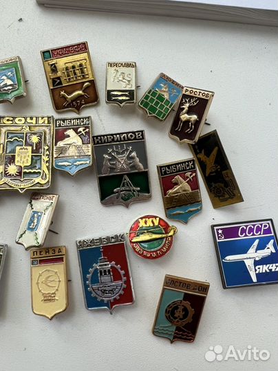 Значки СССР и Ну Погоди