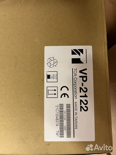 Усилитель TOA VP-2122 новый