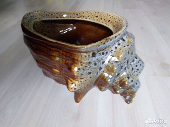 Цветочный горшок ракушка