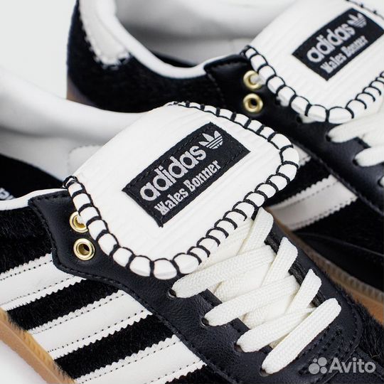 Кроссовки Adidas Samba Pony x Wales Bonner Black