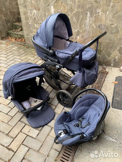 Итальянская коляска 3 в 1 Cam dinamico