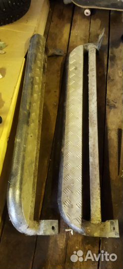 Пороги на УАЗ, кенгурин для запасного колеса