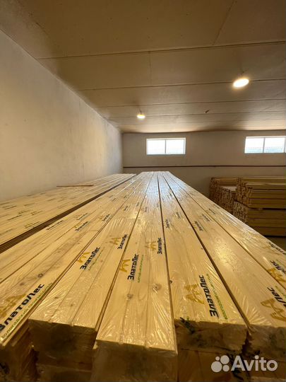 Имитация бруса за м2 17 мм 196 мм 6000 мм, ав