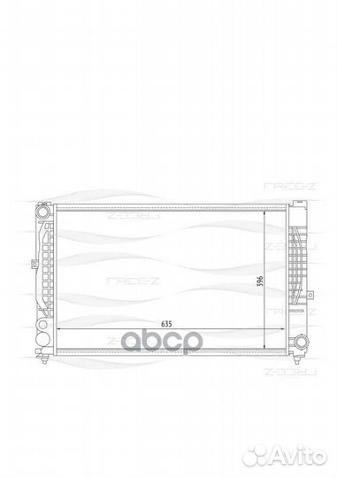 Радиатор KK0115 free-Z