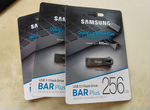 Флешка Samsung Bar plus 256Gb 400MB/s