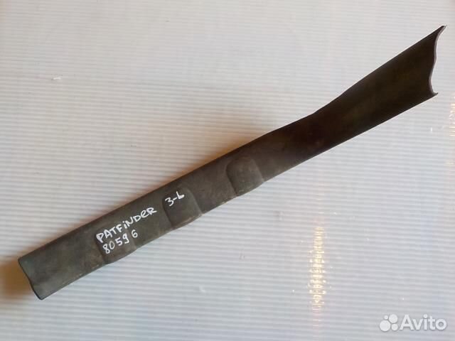 Накладка на порог внутренняя nissan pathfinder зад