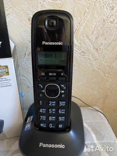 Радиотелефон panasonic KX-TG1611RUH