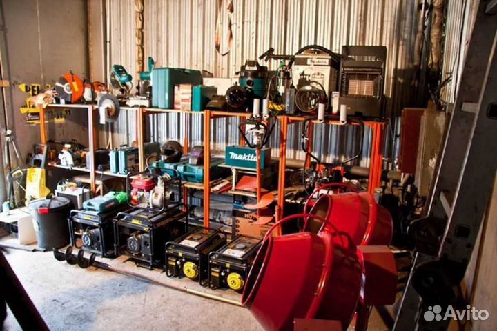 Аренда строительного инструмента и оборудования