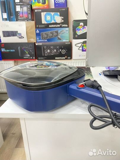 Электросковородка портативная новая