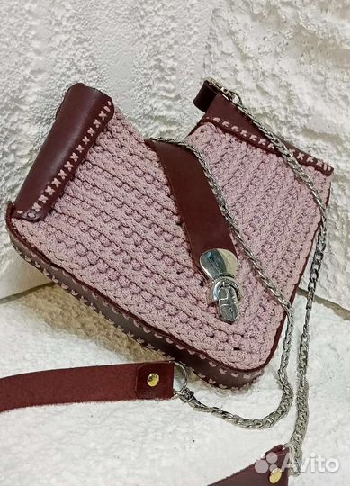 Сумка женская вязаная