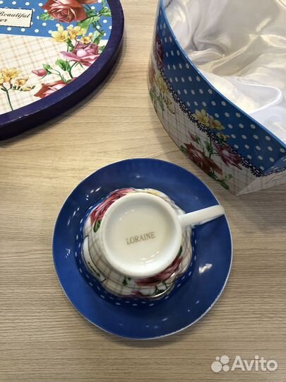 Чашка с блюдцем