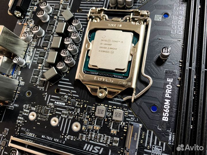 Новые комплекты i5-10400F + MSI B560M Pro-E