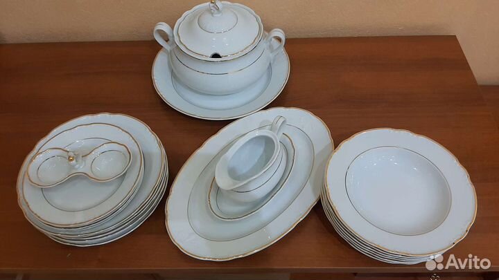Чешский столовый сервиз