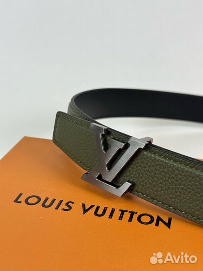 Двусторонний ремень louis vuitton