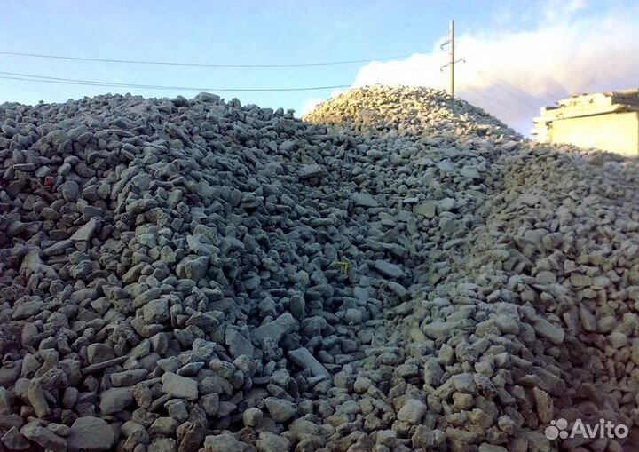 Щебень вторичный с доставкой