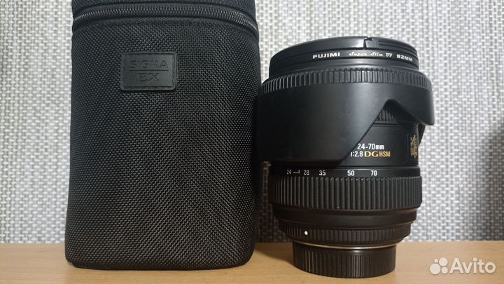 Sigma 24-70mm 2.8 DG HSM (на Nikon)