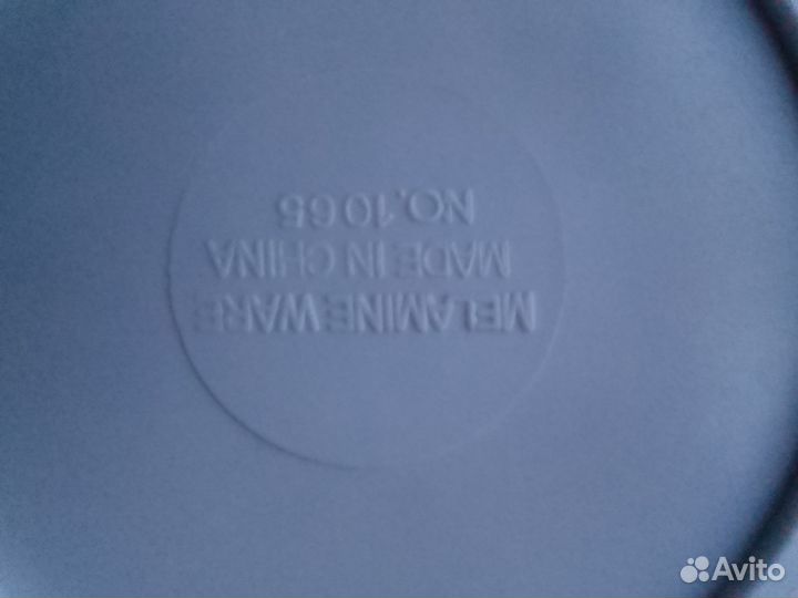 Тарелки суповые пластик