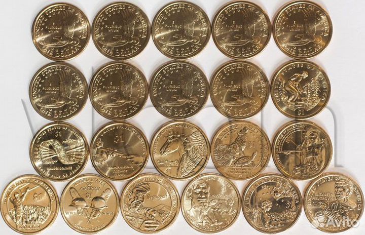 Наборы монет США