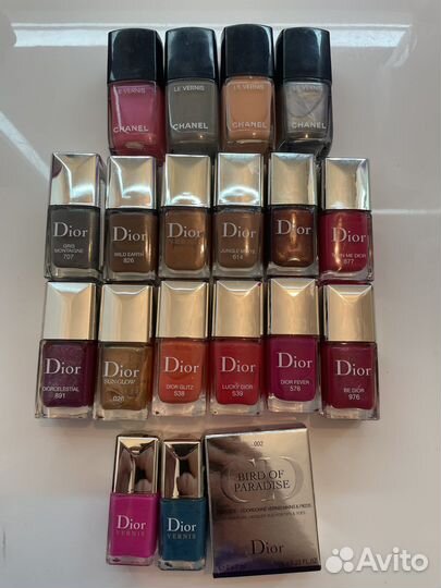 Лак для ногтей Dior, Chanel оригинал