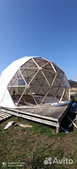 Геокупол для глемпинга