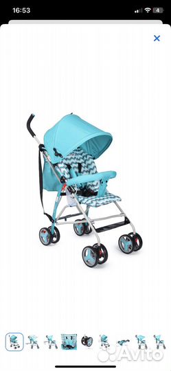 Коляска babyton новая