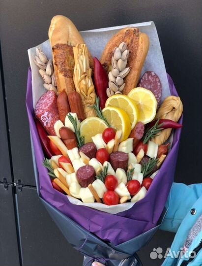 Съедобные букеты на заказ