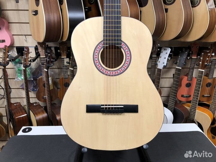 Акустическая гитара широкий гриф Homage LF 3900W N