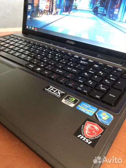 Игровой ноутбук msi