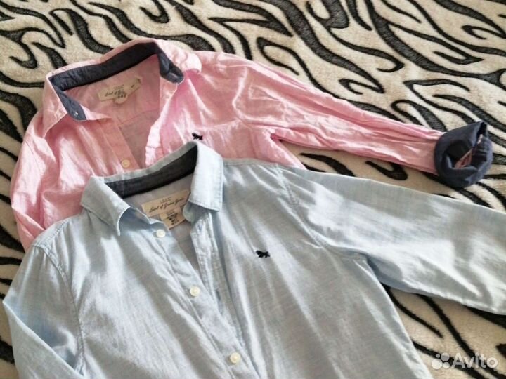 Рубашки H&M, на 6-7лет