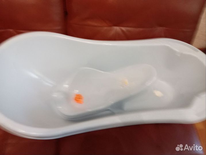 Ванночка для купания с горкой