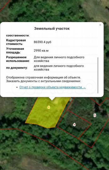 Участок 29,9 сот. (СНТ, ДНП)