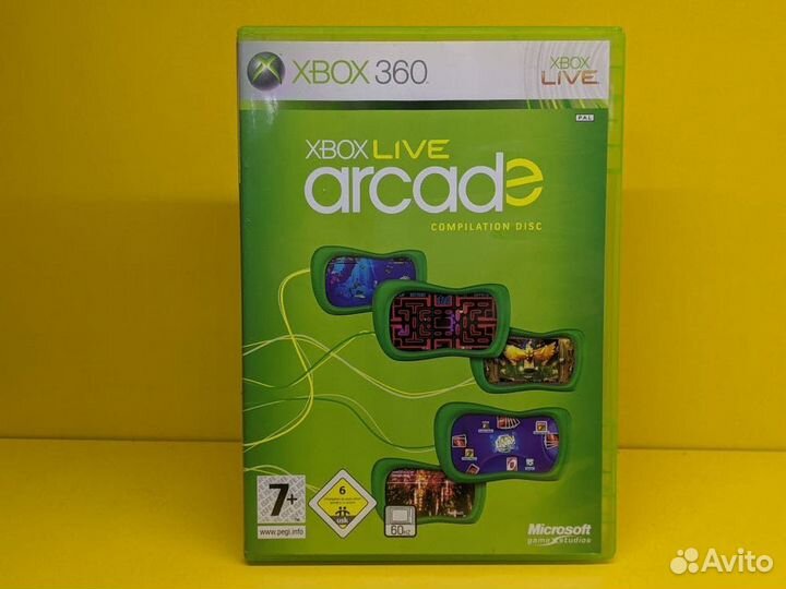 Xbox Live Arcade Compilation (Xbox 360, англ, бу)